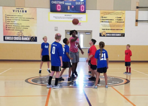 Paladin Sports Outreach Basketball Academy for 9-12 year olds.
