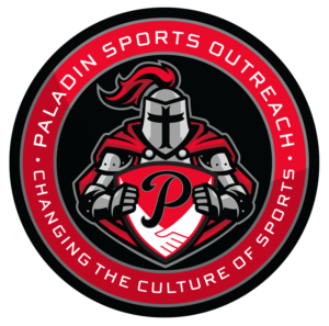 Paladin Sports Mascot Badge