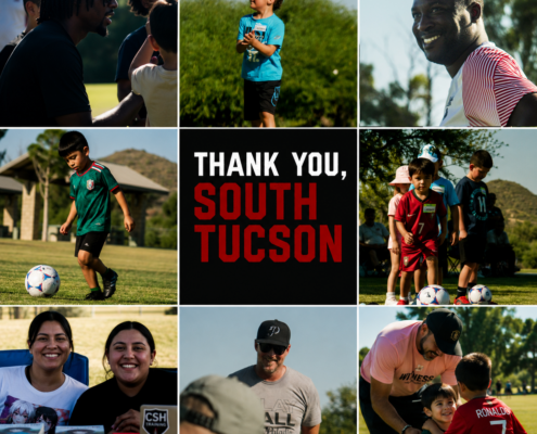 Thank you South Tucson - Free Soccer Clinic Recap